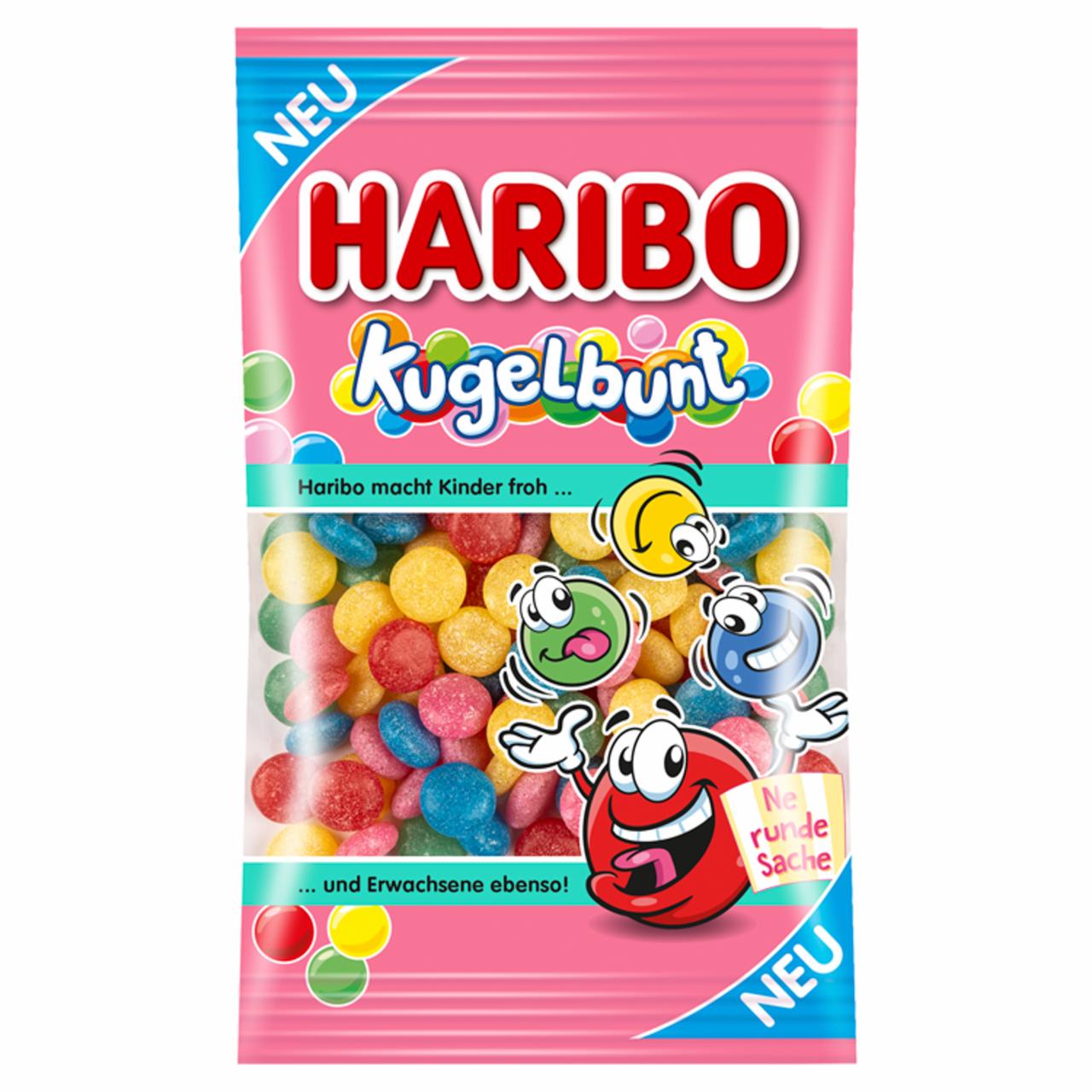 Képek - Haribo Kugelbunt zselés cukordrazsé 90 g