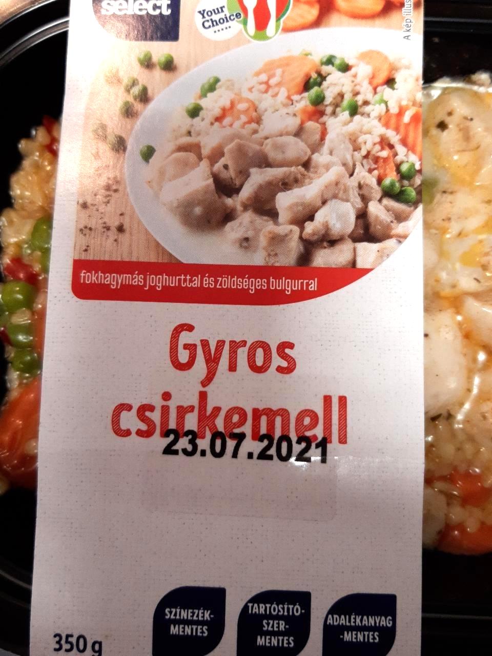 Képek - Gyros csirkemell Chef select