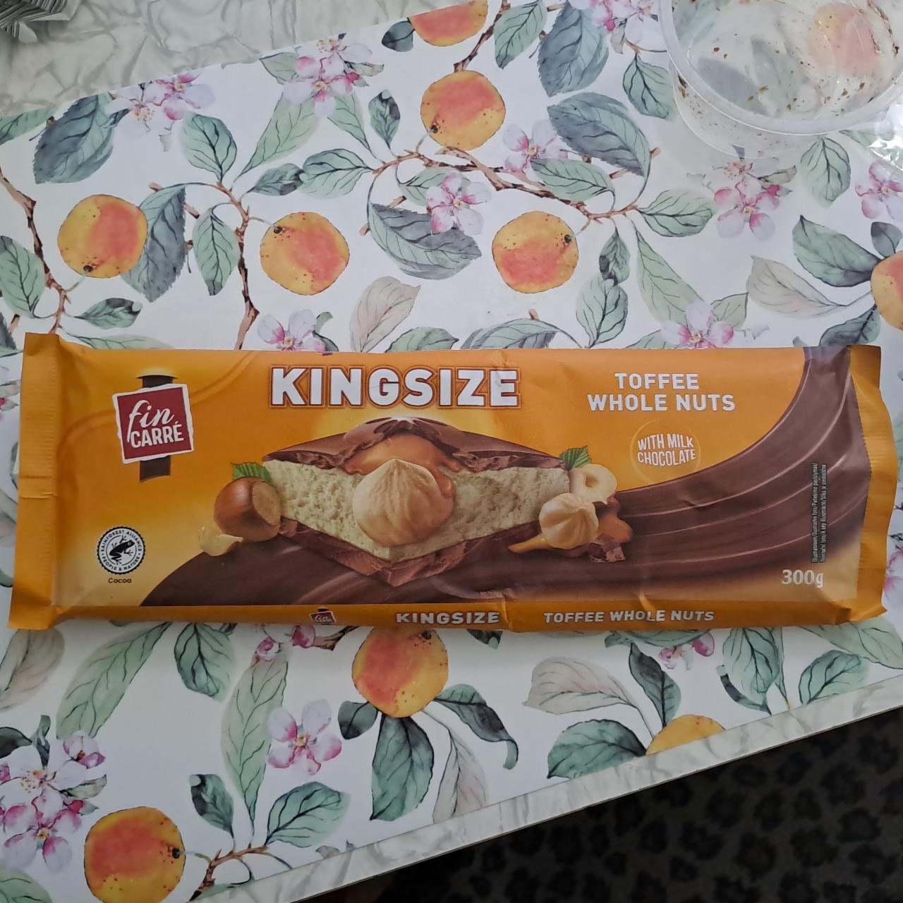 Képek - Toffee whole nuts kingsize Fin Carré