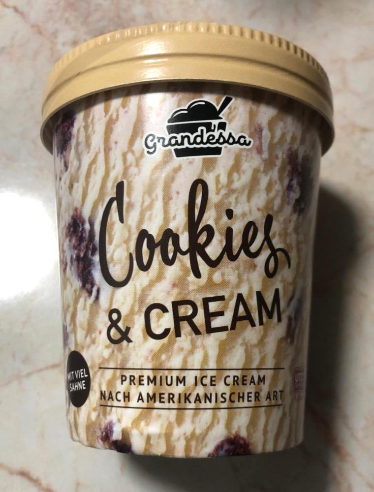 Képek - Cookies & cream jégkrém Grandessa