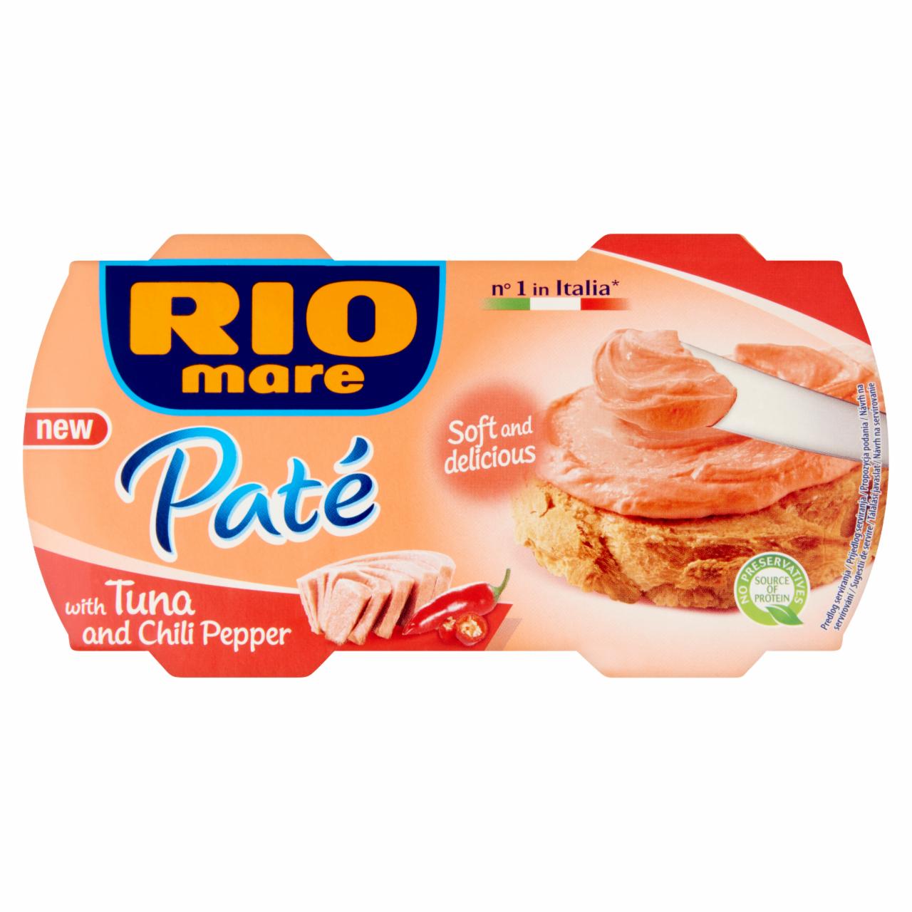 Képek - Rio Mare Paté pástétom tonhallal és paprikával 2 x 84 g