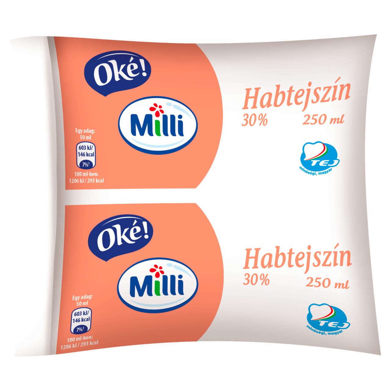 Képek - Milli Oké! UHT habtejszín 30% 250 ml