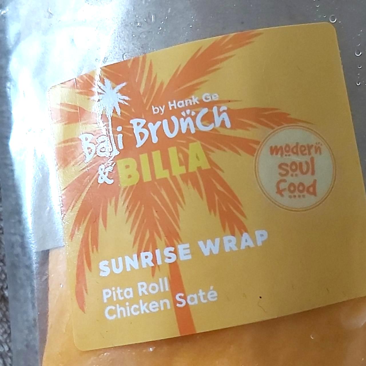 Képek - Bali brunch Csirkés pita Billa