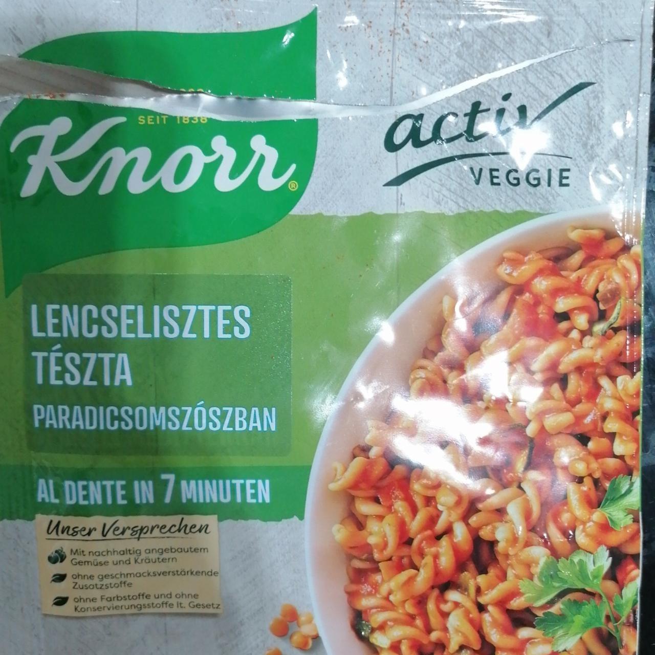 Képek - Lencselisztes tészta paradicsomszószban Knorr