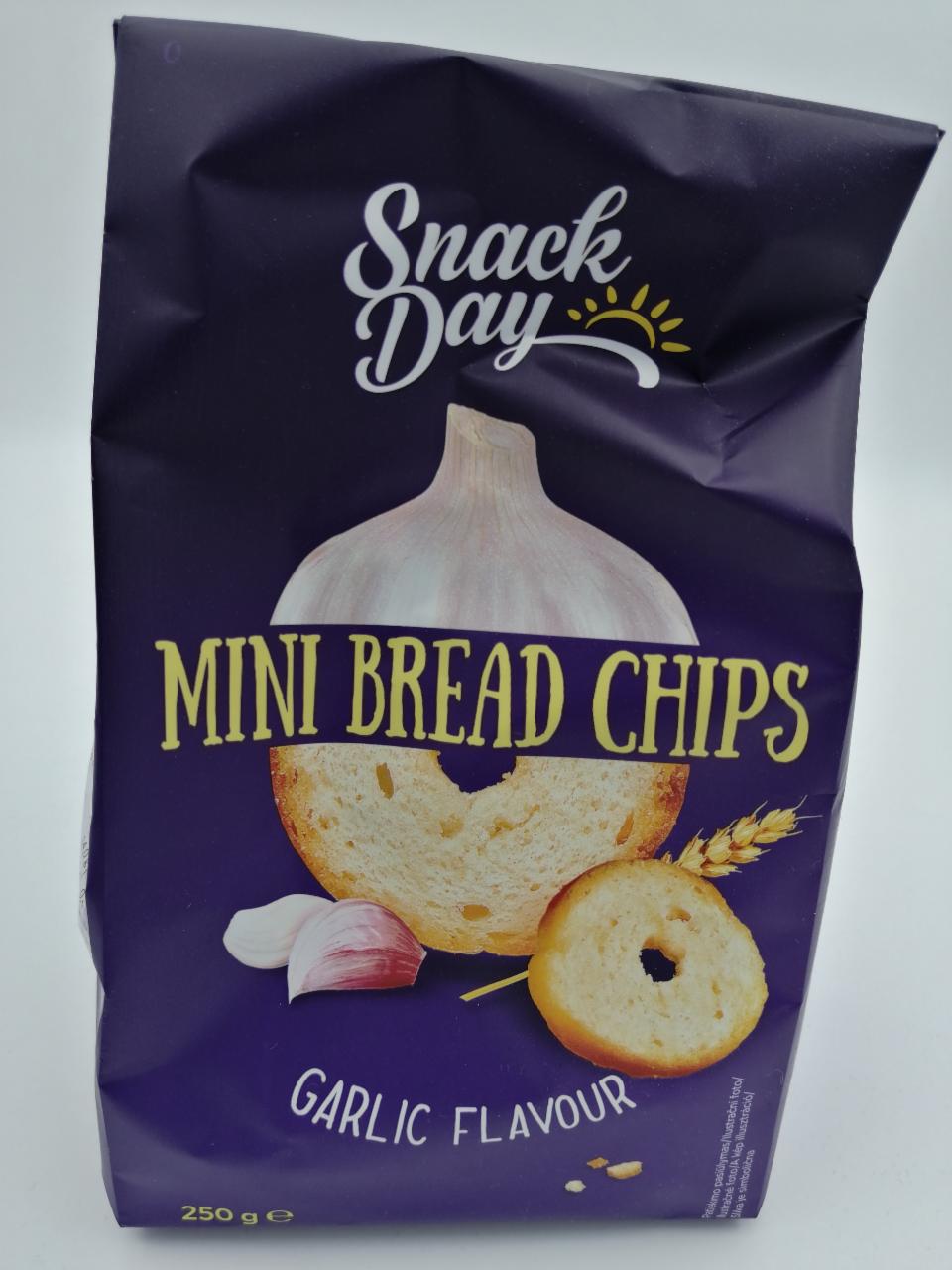 Képek - Mini bread chips Garlic Snack Day