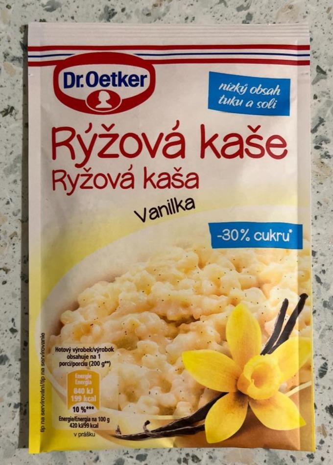 Képek - Ryžová kaša vanilka Dr.Oetker