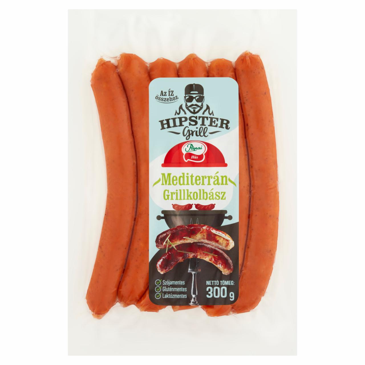 Képek - Pápai Hipster Grill mediterrán grillkolbász 300 g
