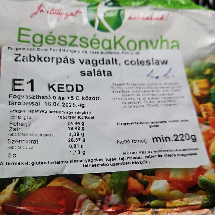 Képek - Zabkorpás vagdalt, coleslaw saláta EgészségKonyha