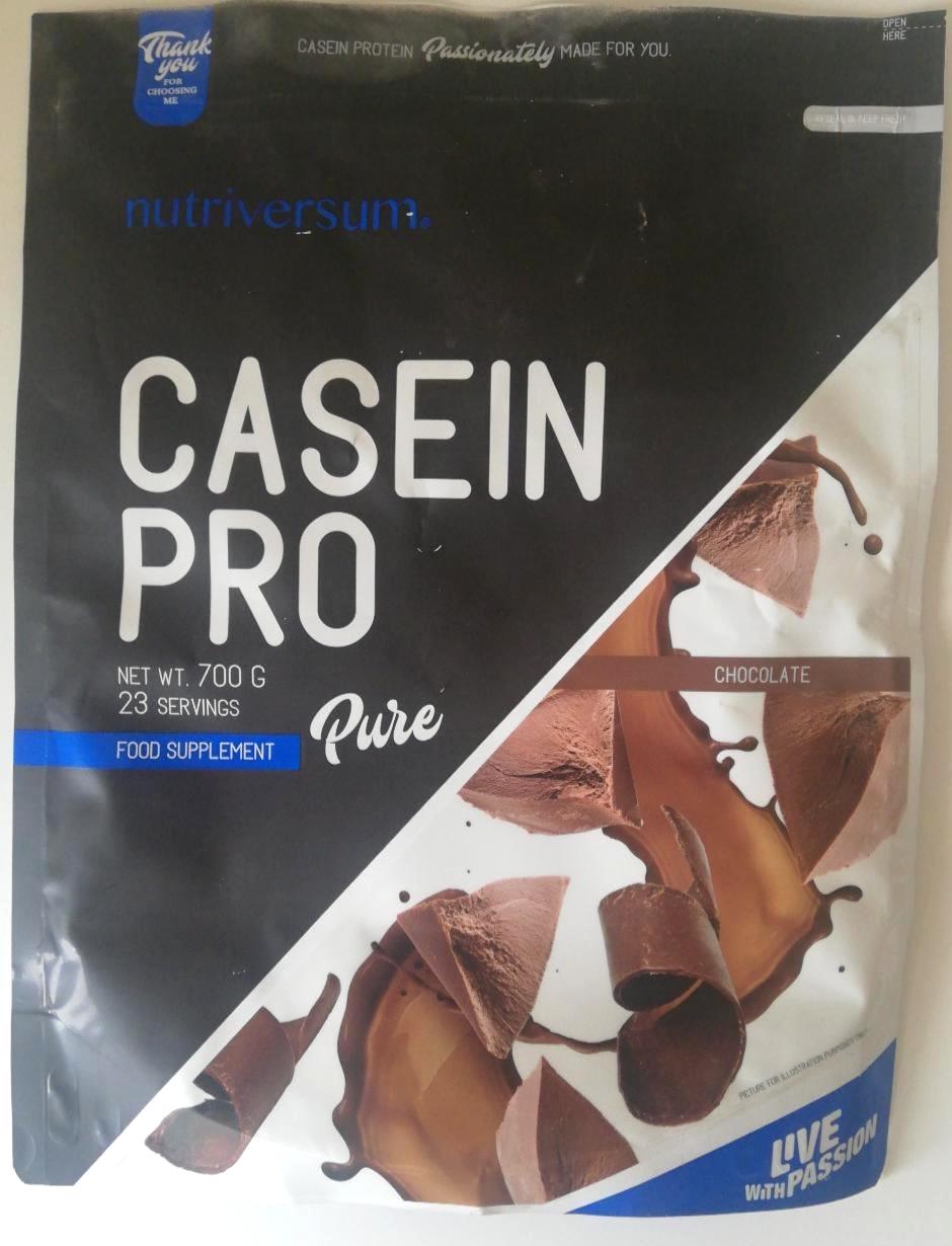 Képek - Casein Pro Csokoládé ízű Nutriversum
