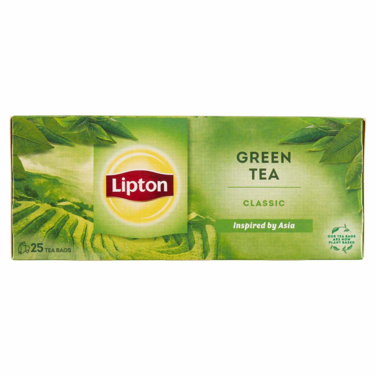 Képek - Lipton Classic zöld tea 25 filter 32,5 g