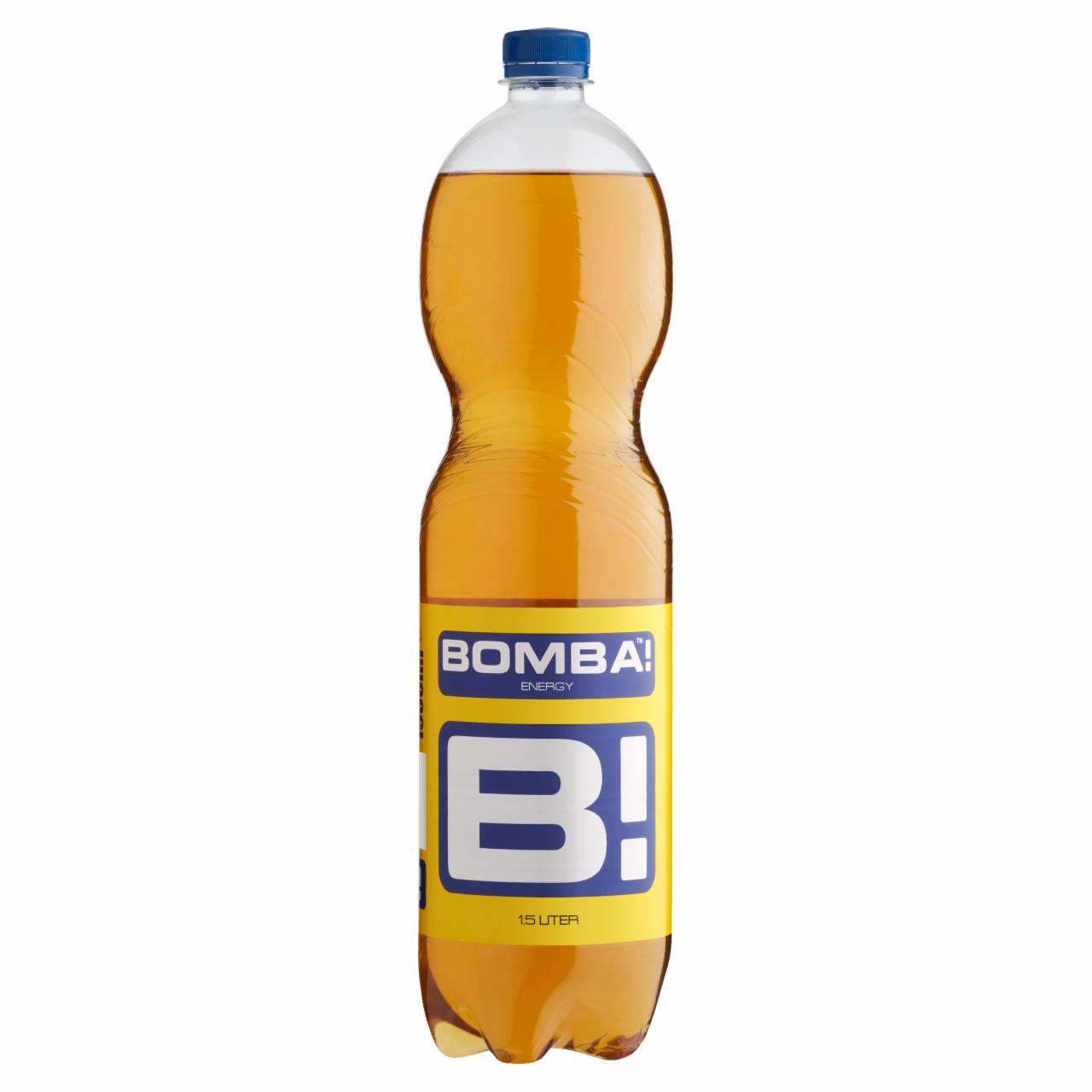 Képek - BOMBA! koffeintartalmú, tutti-frutti ízű szénsavas ital cukorral és édesítőszerrel 1,5 l