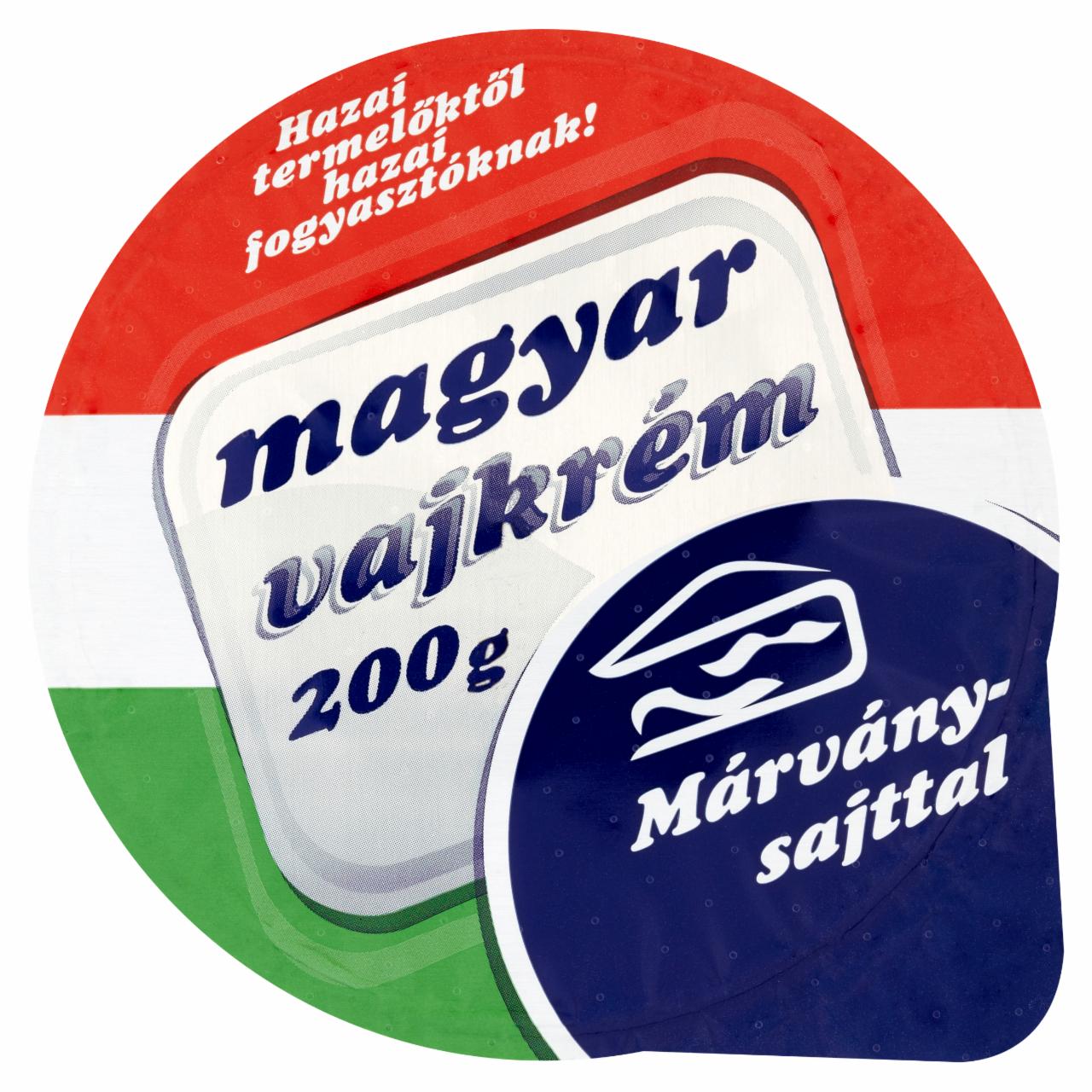 Képek - Magyar Vajkrém vajkészítmény márványsajttal 200 g