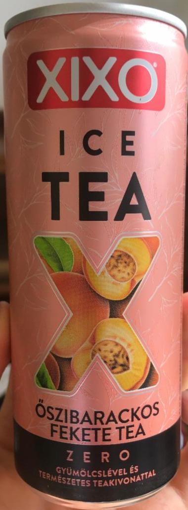 Képek - XIXO Ice Tea Zero őszibarackos fekete tea 250 ml