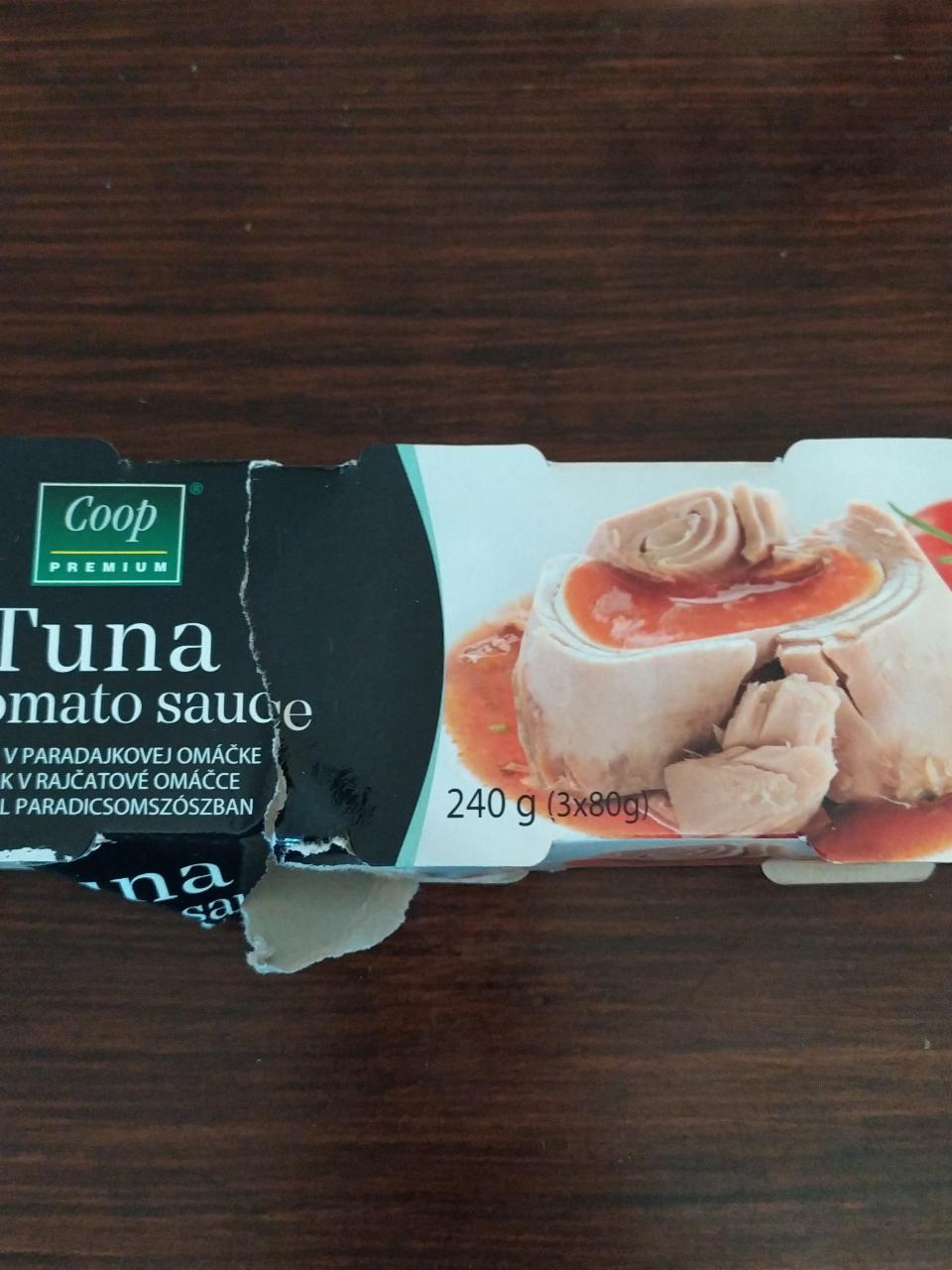 Képek - Tuna in tomato sauce Coop premium