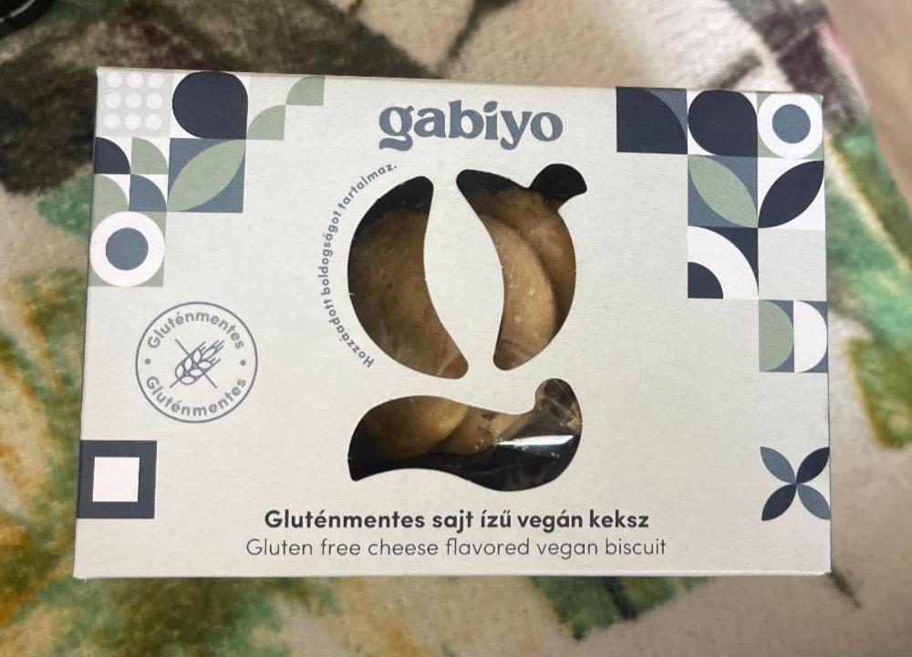 Képek - Gluténmentes sajt ízű vegán keksz Gabiyo