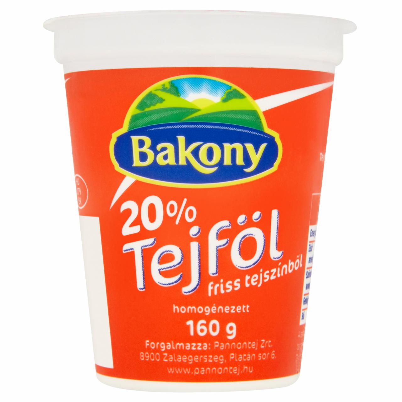 Képek - 20%-os tejföl Bakony