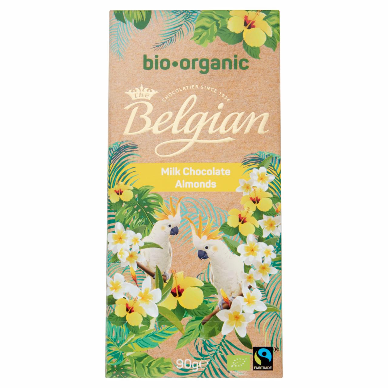 Képek - Belgian BIO mandulás tejcsokoládé 90 g