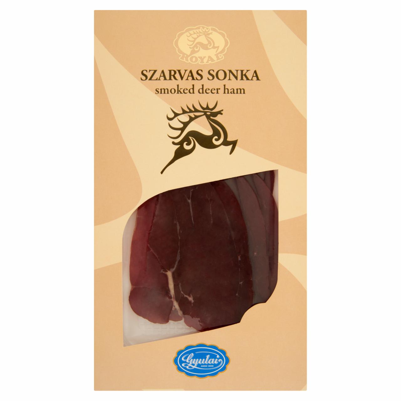 Képek - Royal füstölt szarvas sonka 70 g