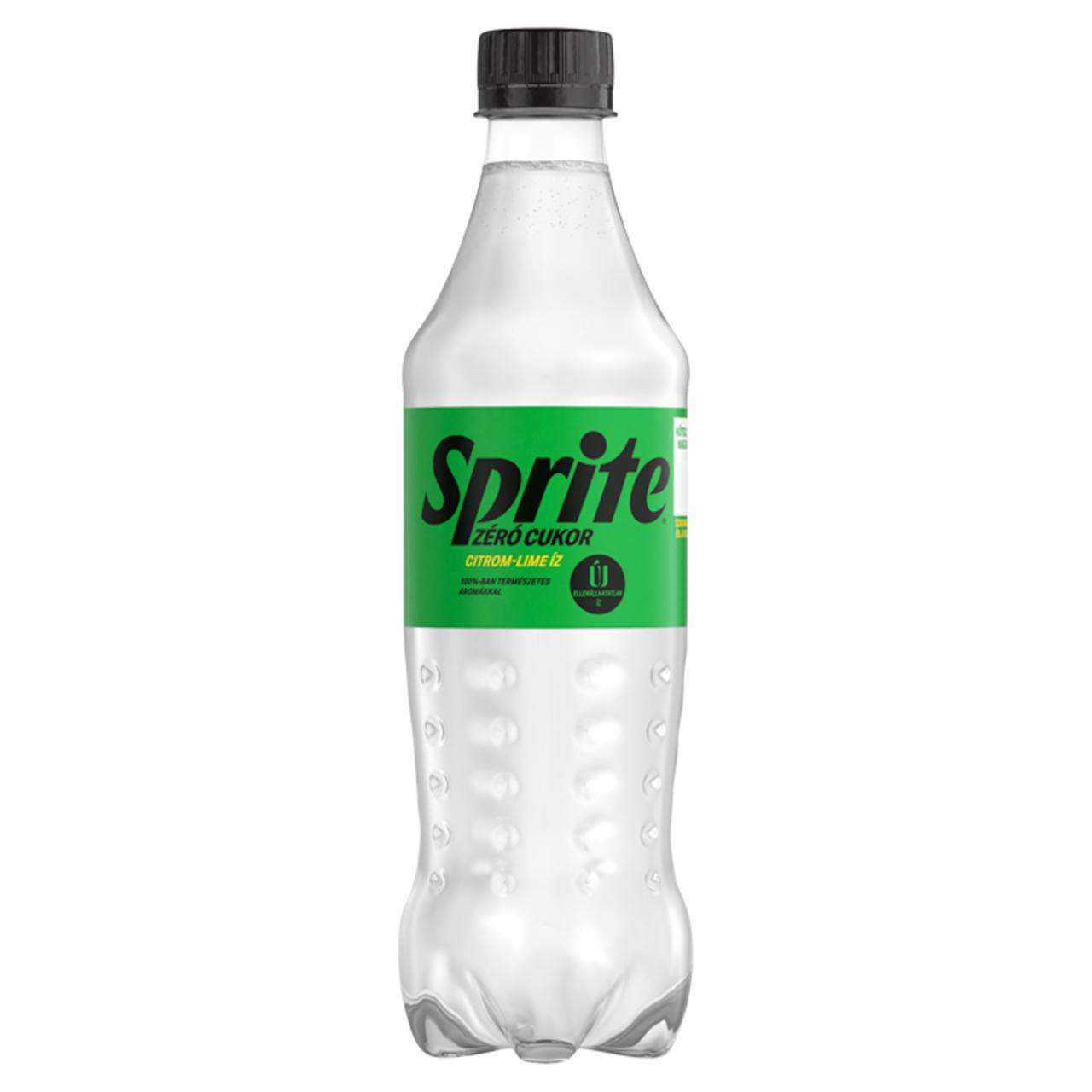 Képek - Sprite zéró cukor citrom- és limeízű energiamentes szénsavas üdítőital édesítőszerekkel 500 ml