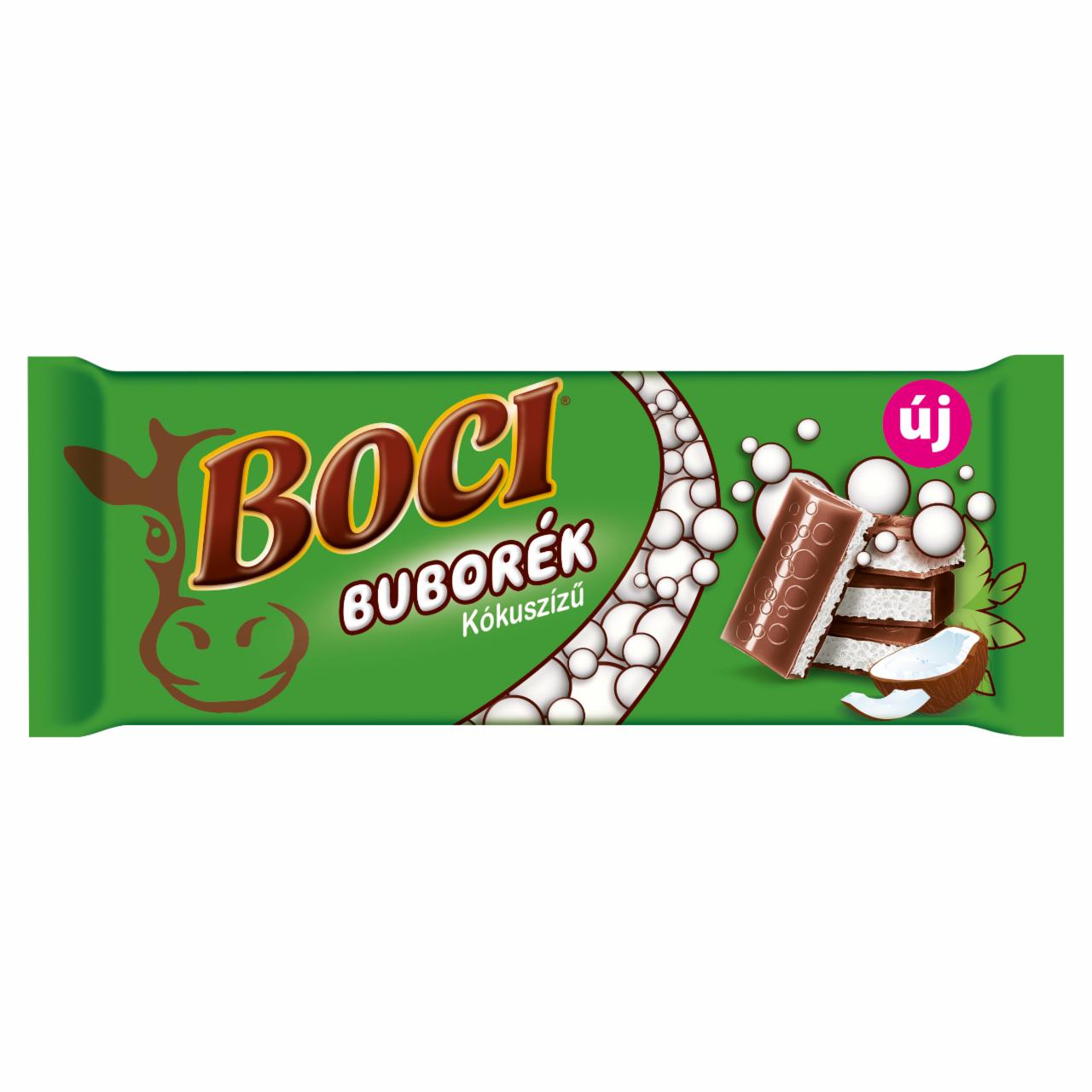 Képek - Boci Buborék kókuszízű tejcsokoládé 90 g