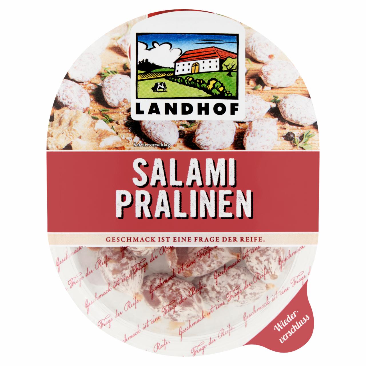 Képek - Landhof Mini Salamis natúr szárításos érleléssel készült penészes húskészítmény 85 g