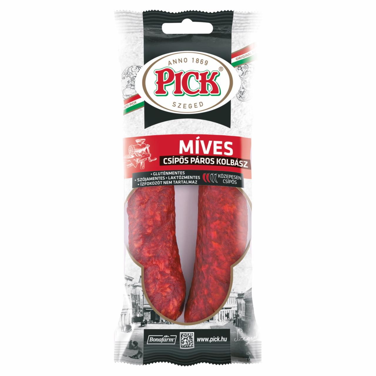 Képek - PICK Míves csípős páros kolbász 200 g
