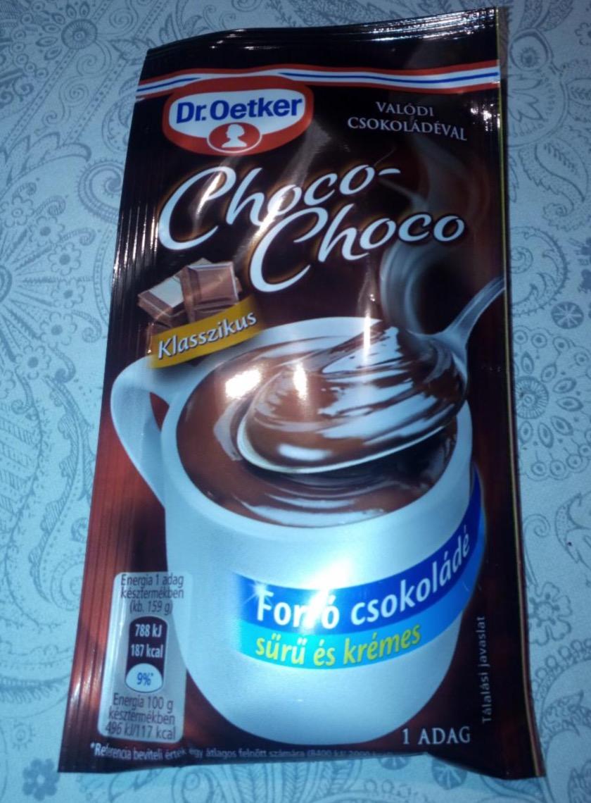 Képek - Dr. Oetker Choco-Choco klasszikus forró csokoládé italpor 34 g