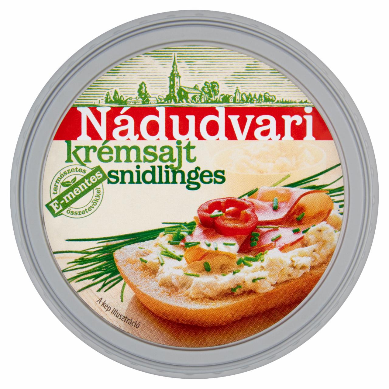 Képek - Nádudvari E-mentes snidlinges krémsajt 150 g