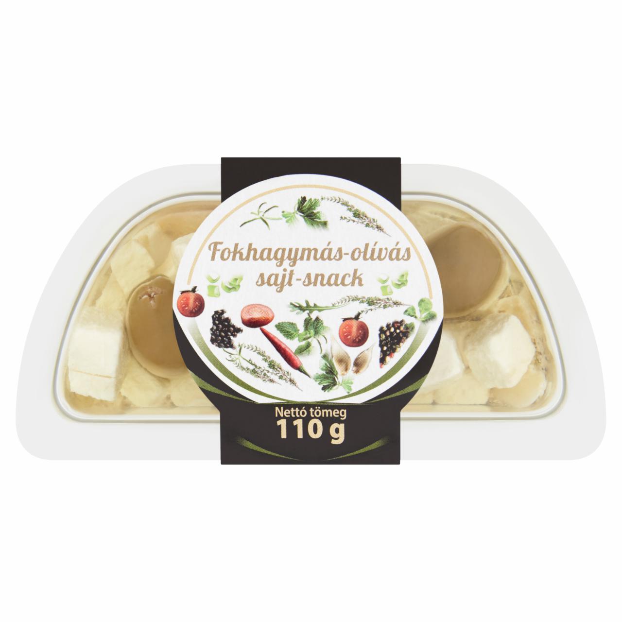 Képek - Fokhagymás-olívás sajt-snack 110 g