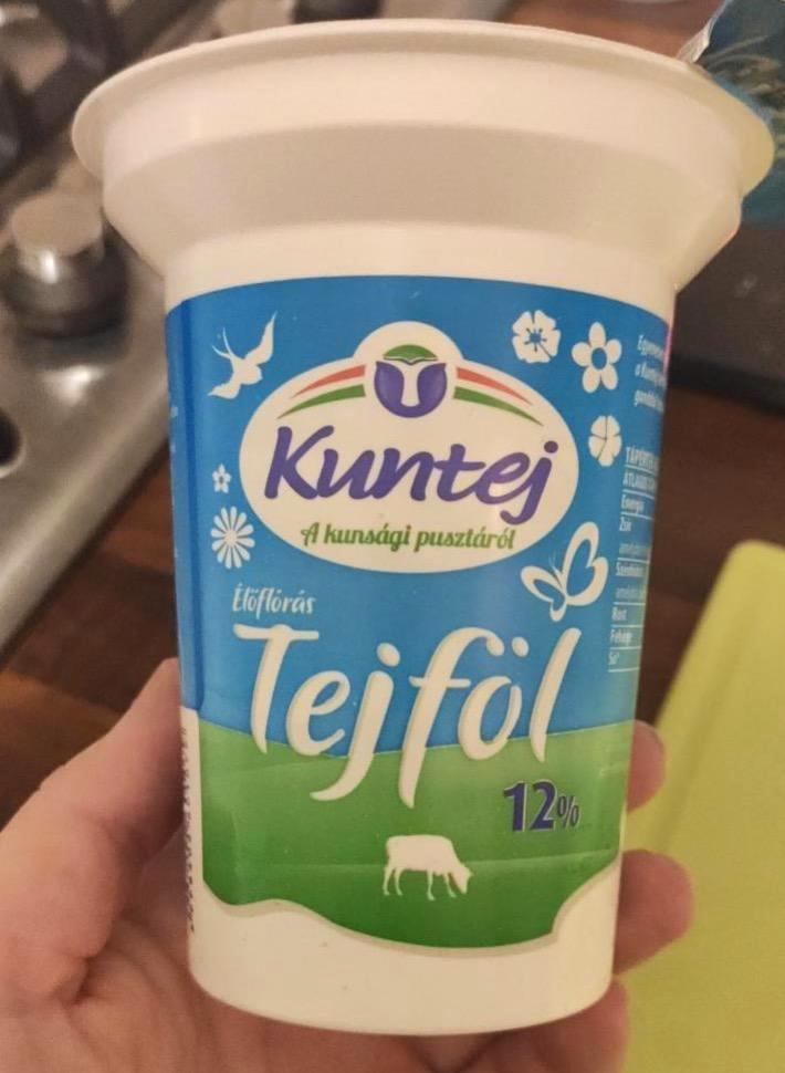 Képek - Élőflórás tejföl 12% Kuntej