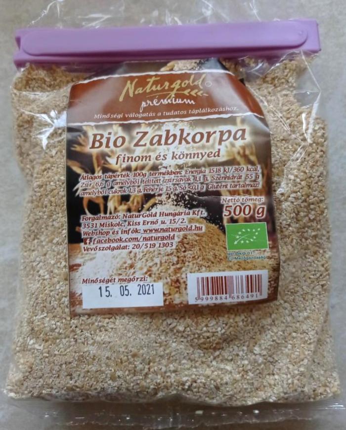 Képek - Bio zabkorpa Naturgold