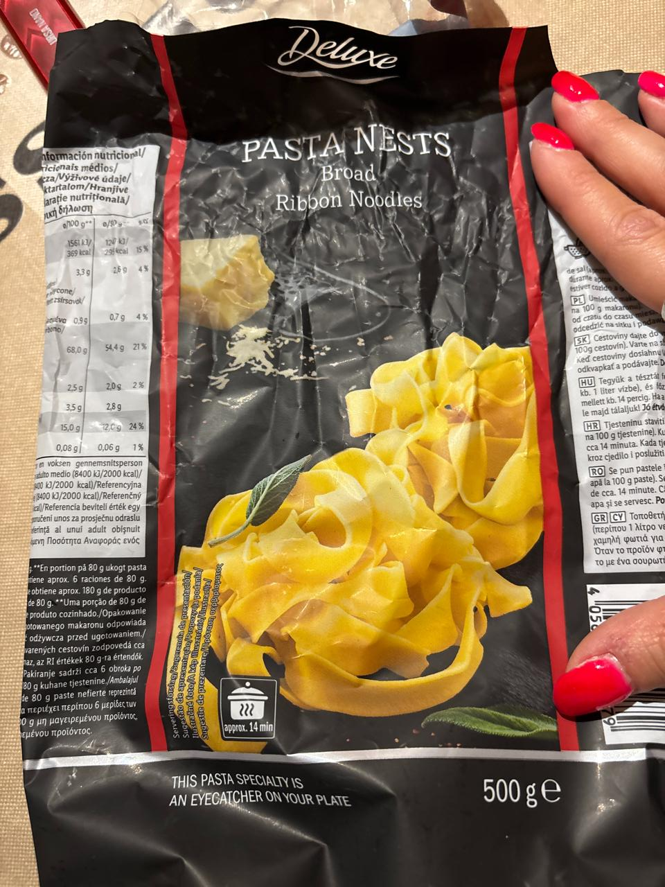 Képek - Pasta Nests Broad Ribbon Noodles Deluxe