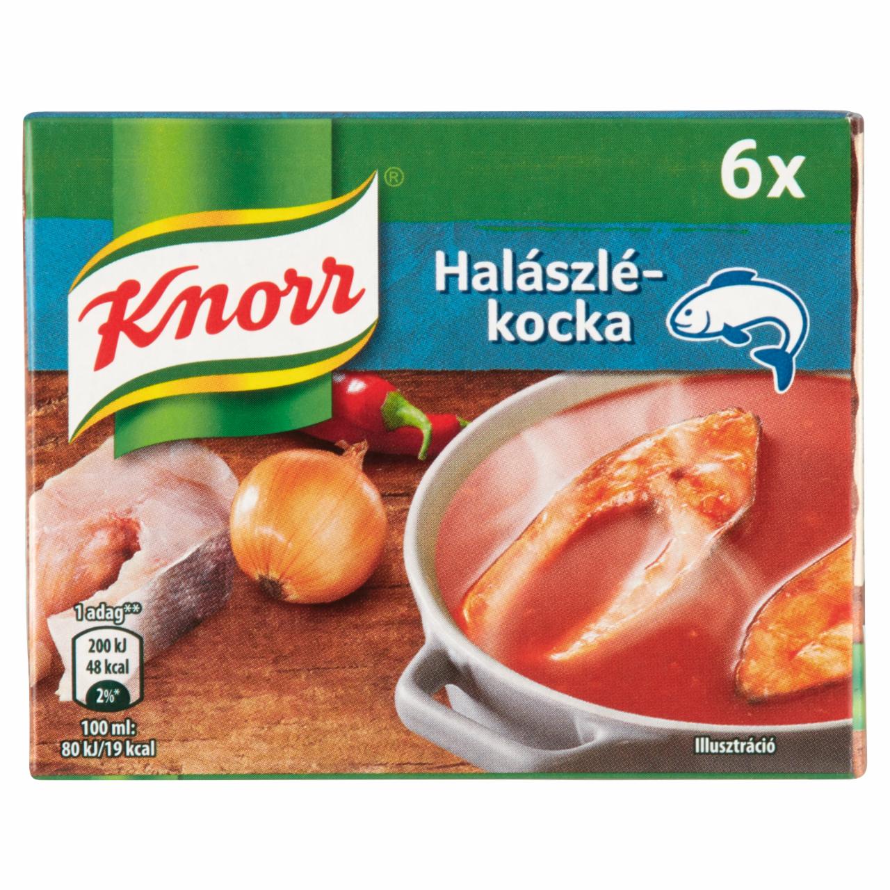 Képek - Knorr halászlékocka 6 x 10 g (60 g)