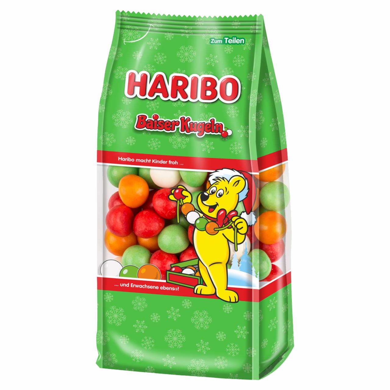 Képek - Haribo Baiser Kugeln habcukor drazsé 250 g