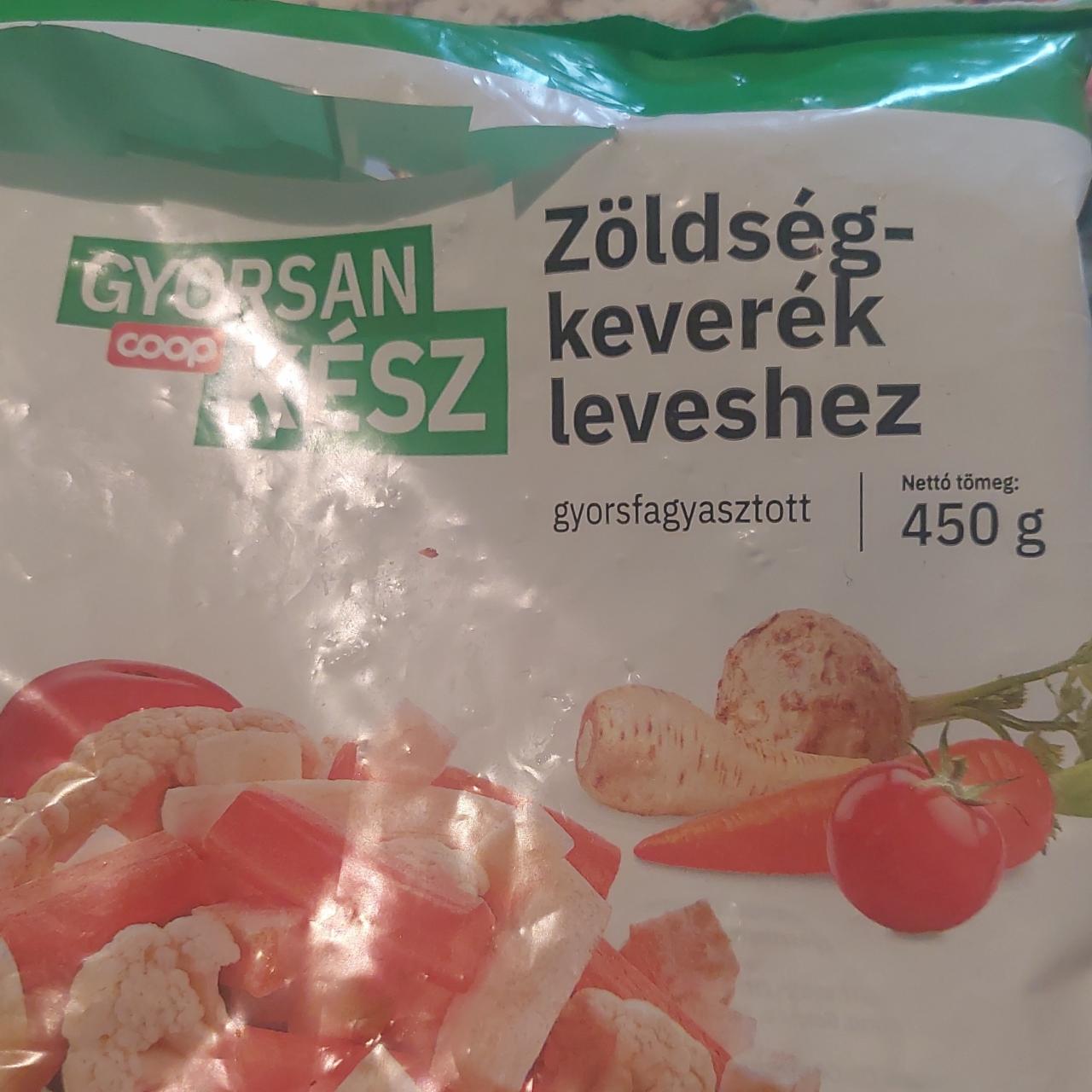 Képek - Gyorsan kész zöldség keverék leveshez Coop