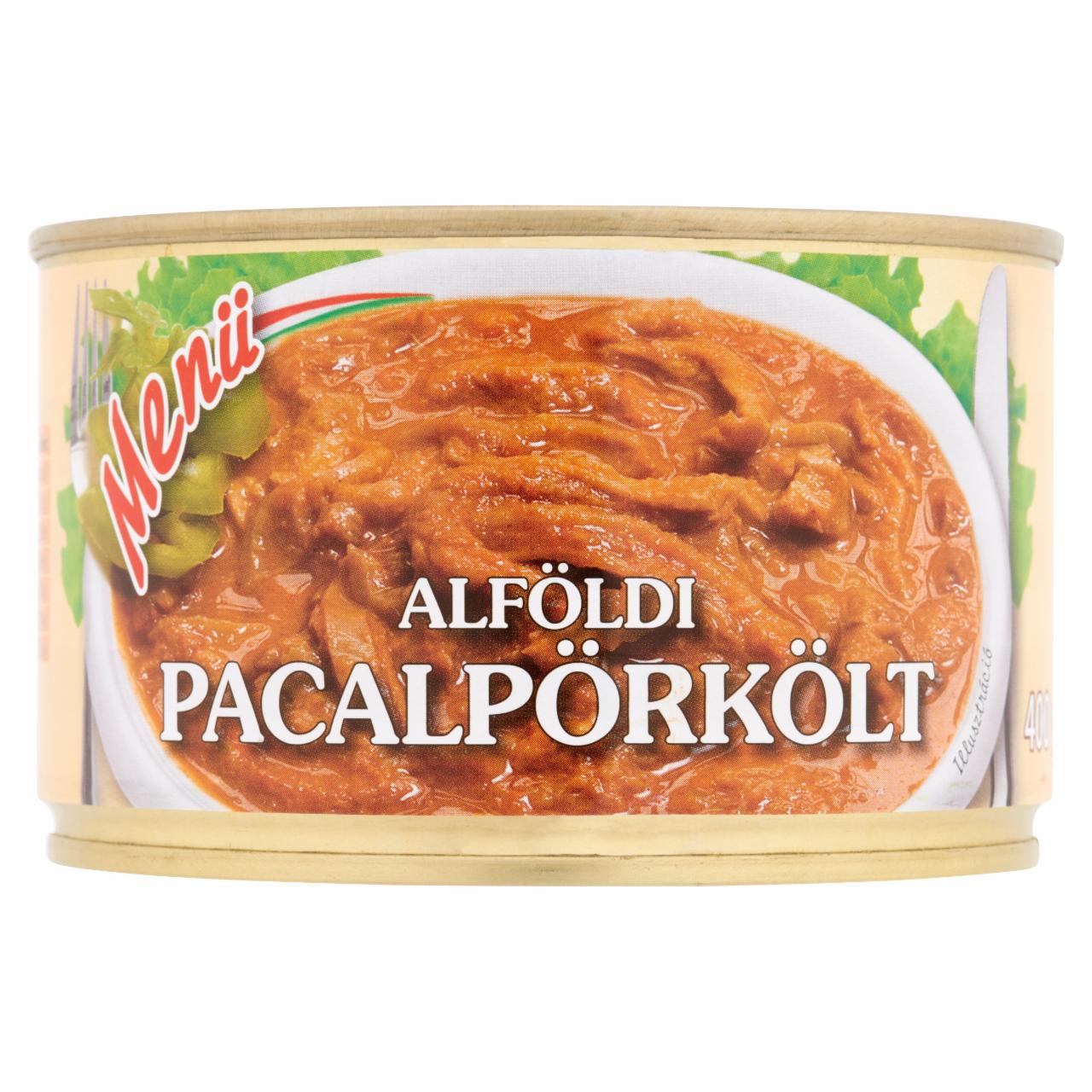 Képek - Menü alföldi pacalpörkölt 400 g