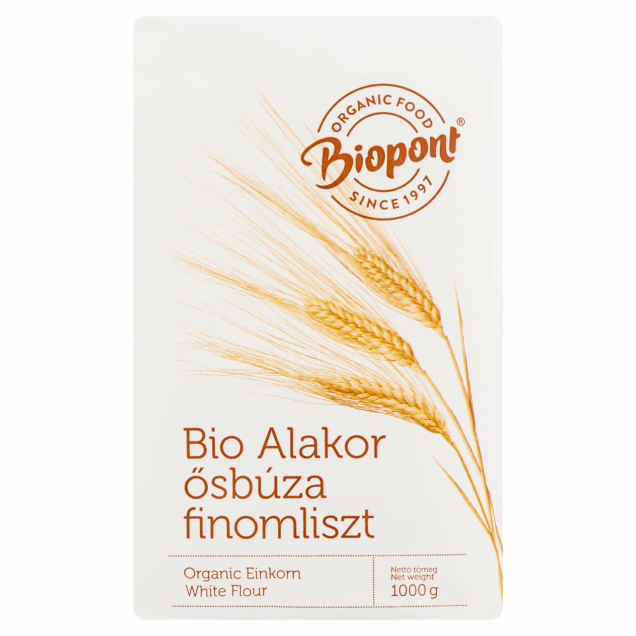 Képek - Biopont BIO alakor ősbúza finomliszt 1000 g