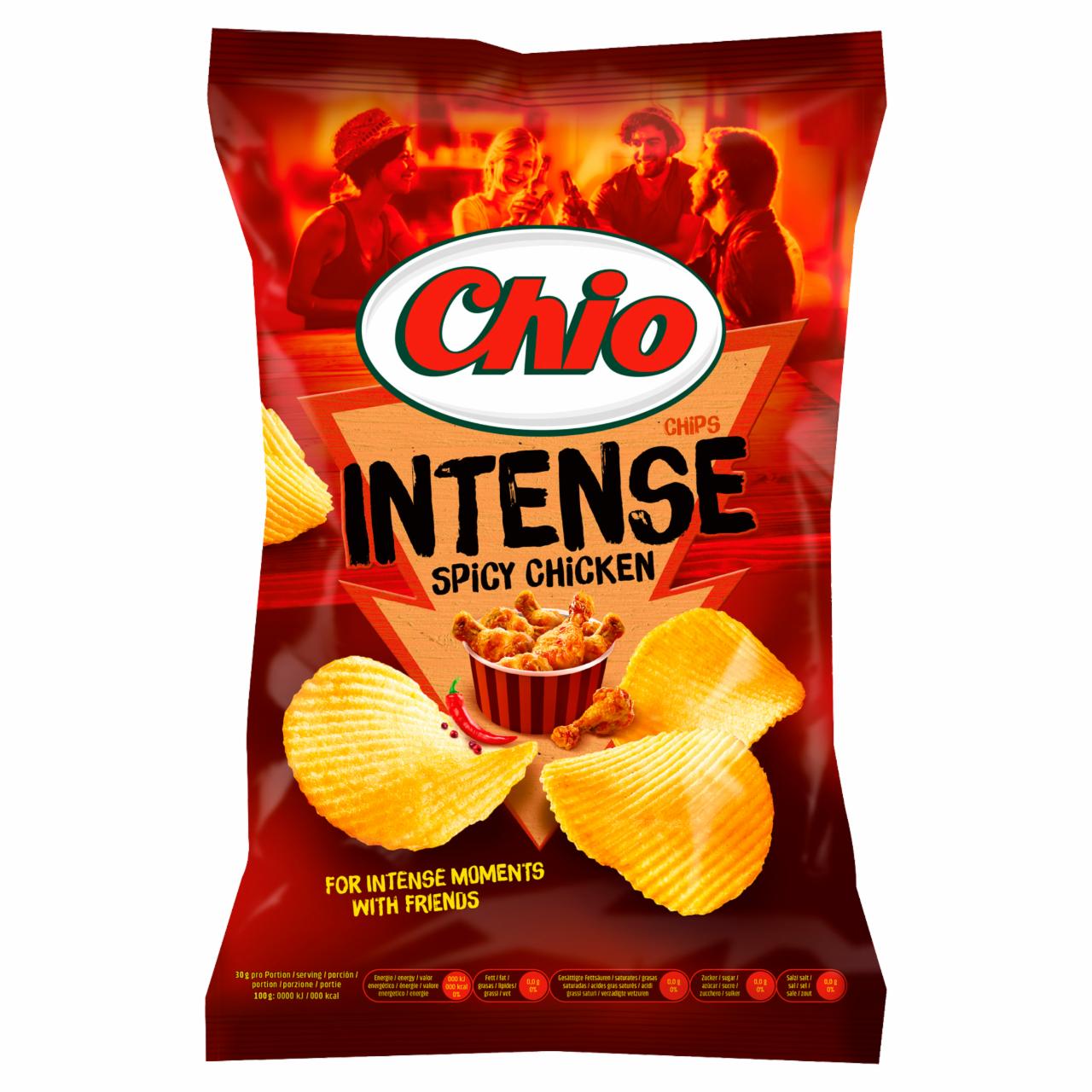 Képek - Chio Intense chili és csirkehús ízű burgonyachips 70 g