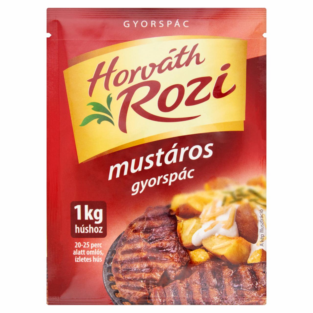 Képek - Horváth Rozi mustáros gyorspác fűszerkeverék 30 g