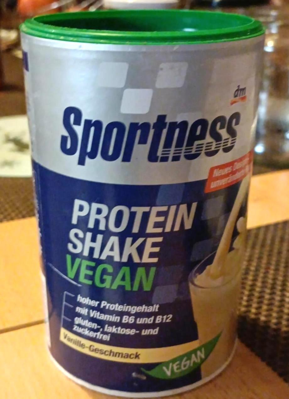 Képek - Protein shake vegan Vanille-Geschmack Sportness