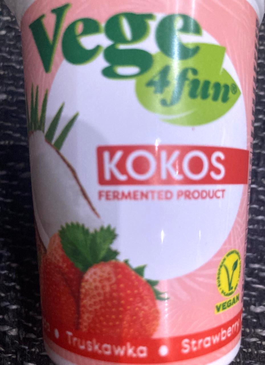 Képek - Kokos strawberry joghurt Vege4fun