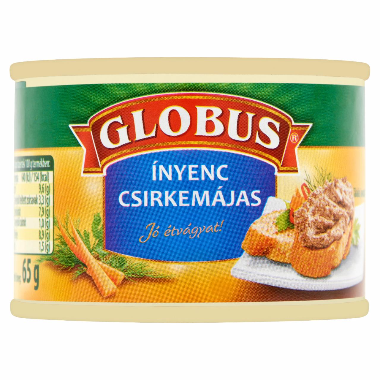 Képek - Globus ínyenc csirkemájas 65 g