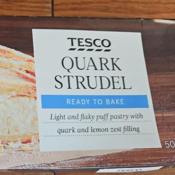 Képek - Quark strudel ready to bake Tesco