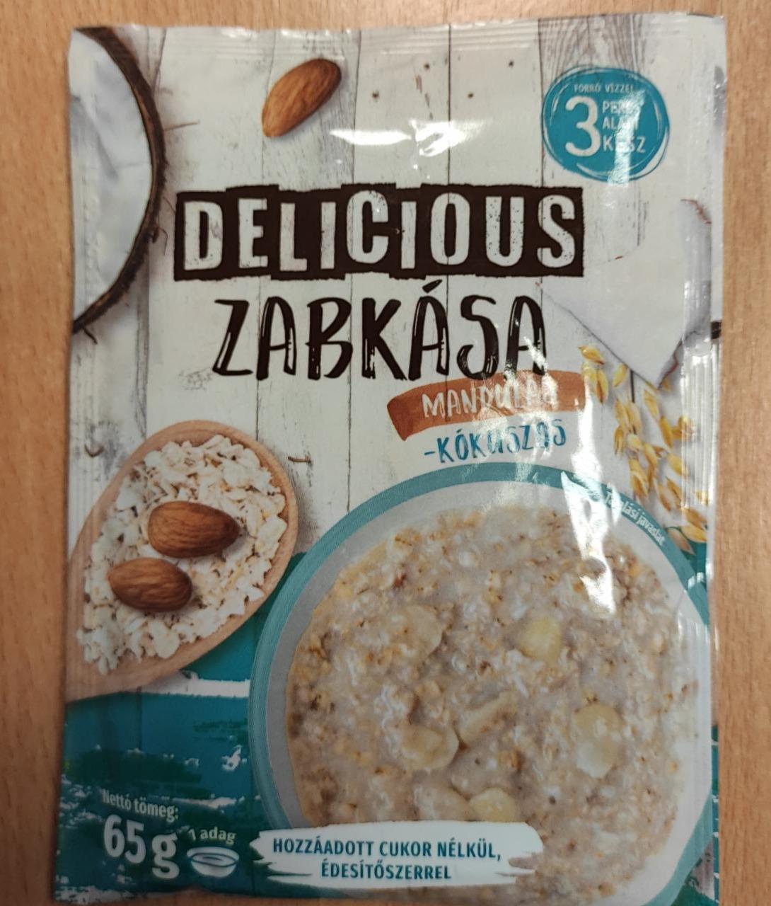 Képek - Delicious mandulás-kókuszos zabkása édesítőszerrel