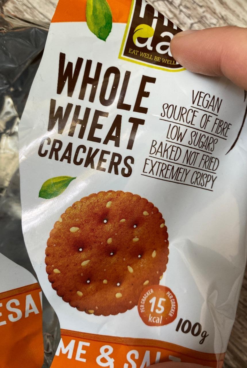 Képek - Whole wheat crackers Sesame & salt Mill day