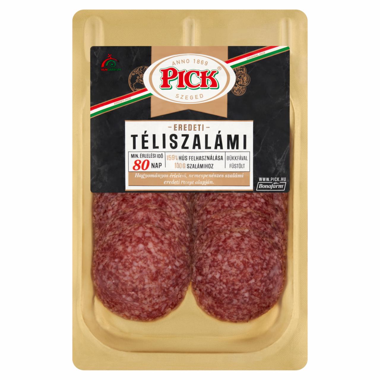 Képek - PICK szeletelt eredeti téliszalámi 70 g