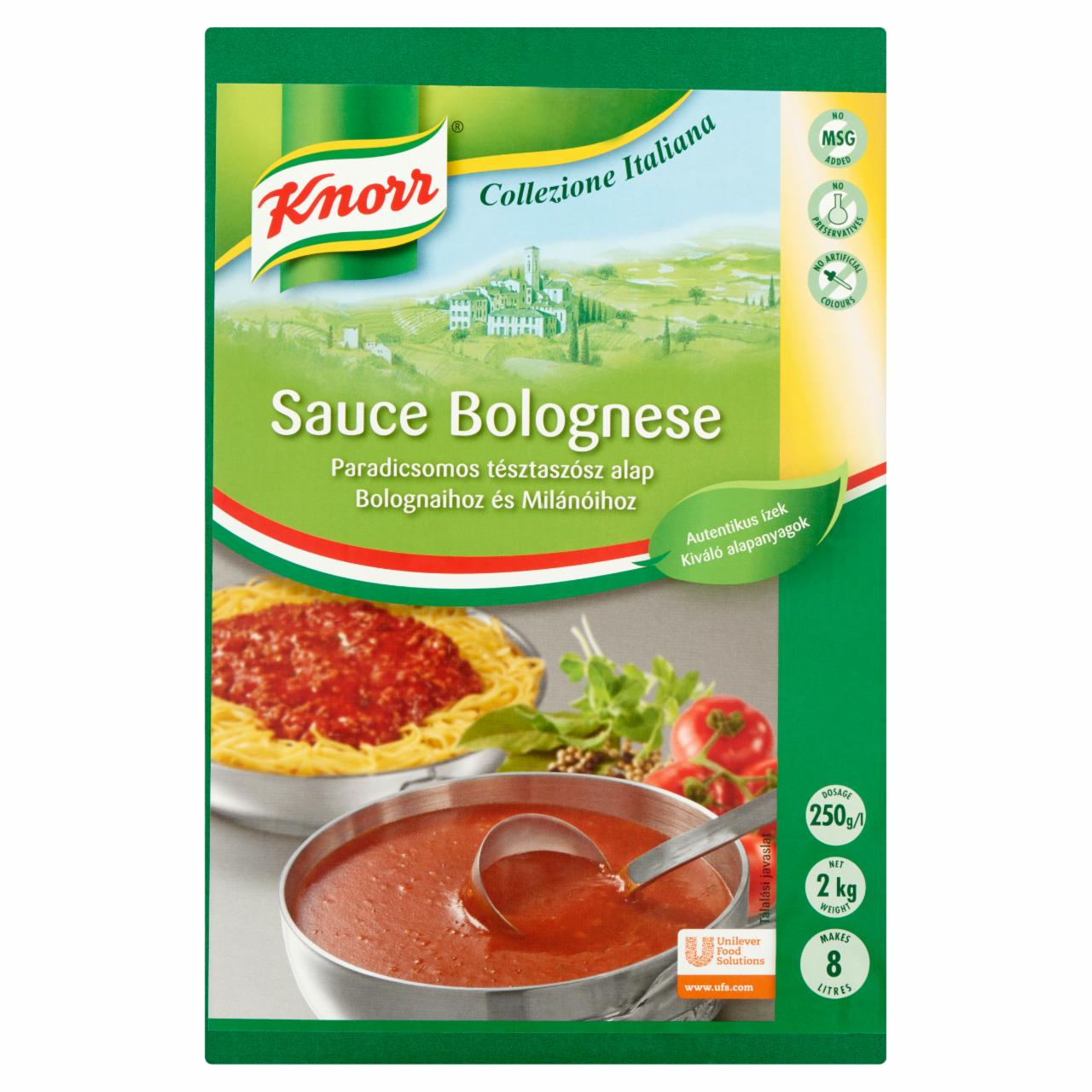 Képek - Knorr paradicsomos tésztaszósz alap bolognaihoz és milánóihoz 2 kg