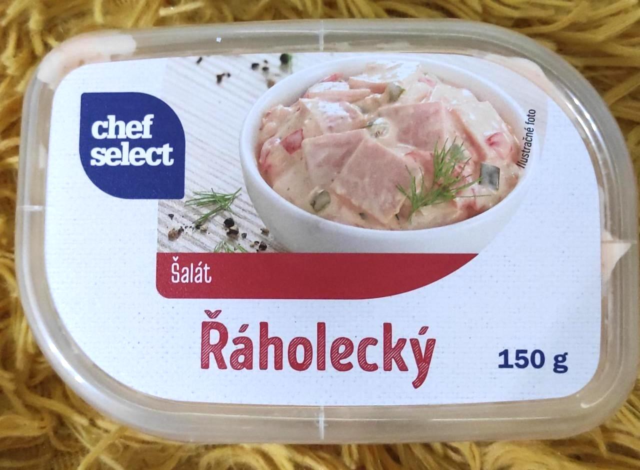 Řáholecký šalát Chef select - kalória, kJ és tápértékek