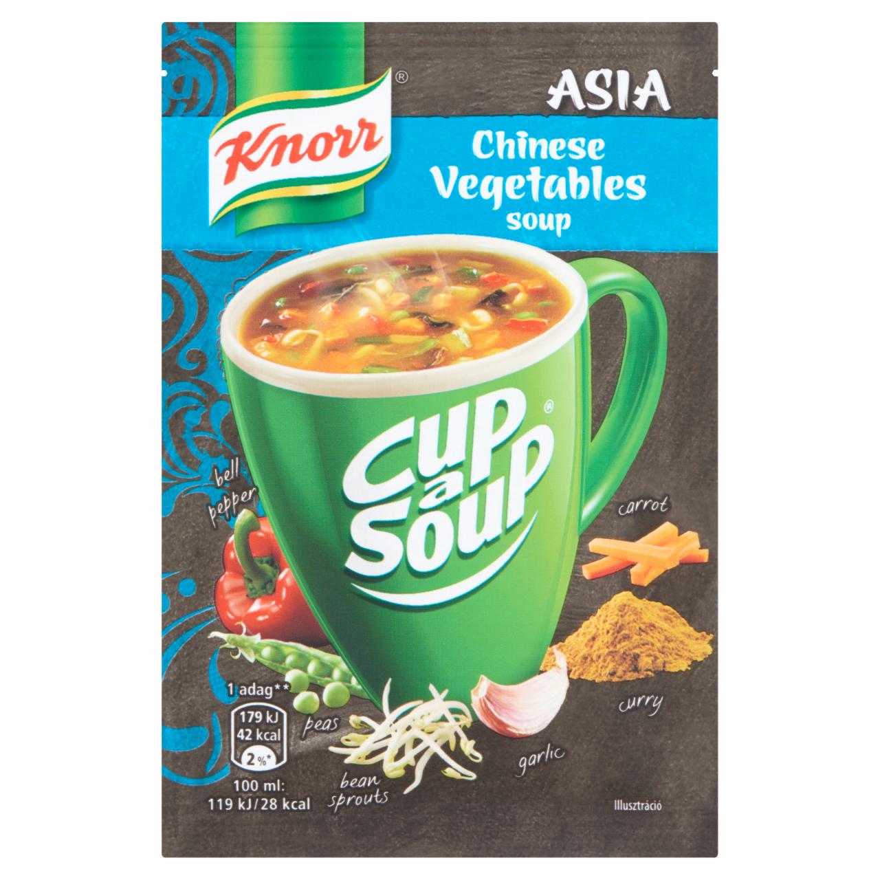Képek - Knorr Cup a Soup Asia kínai zöldségleves 13 g