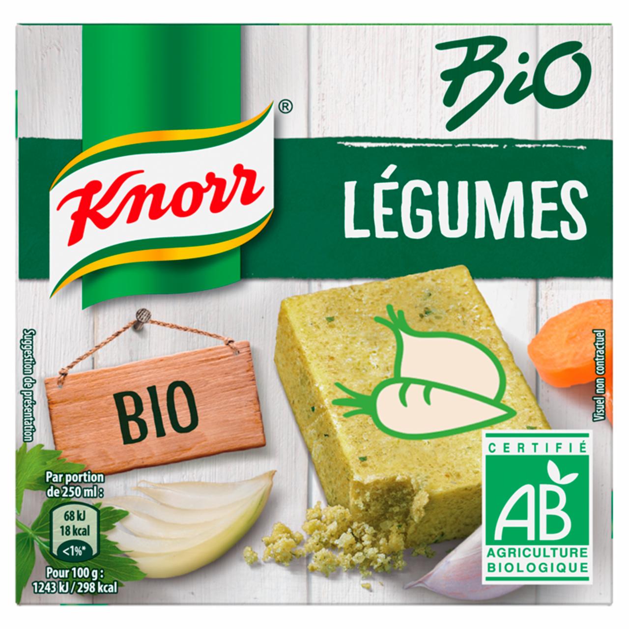 Képek - Knorr Bio zöldségleveskocka 6 x 10 g (60 g)